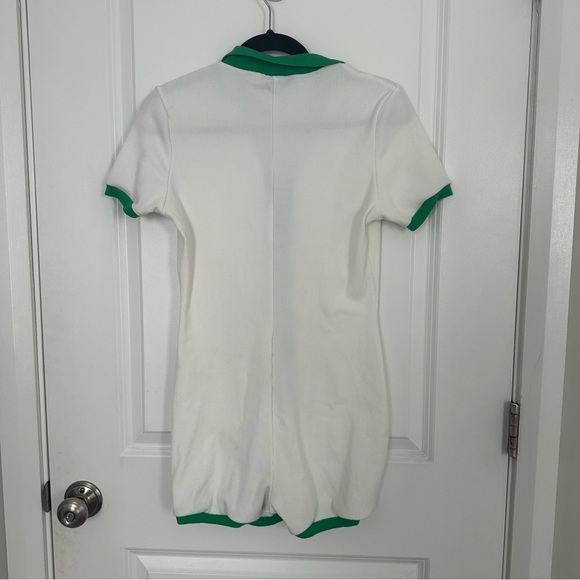 White and green romper - Picture 5 of 7